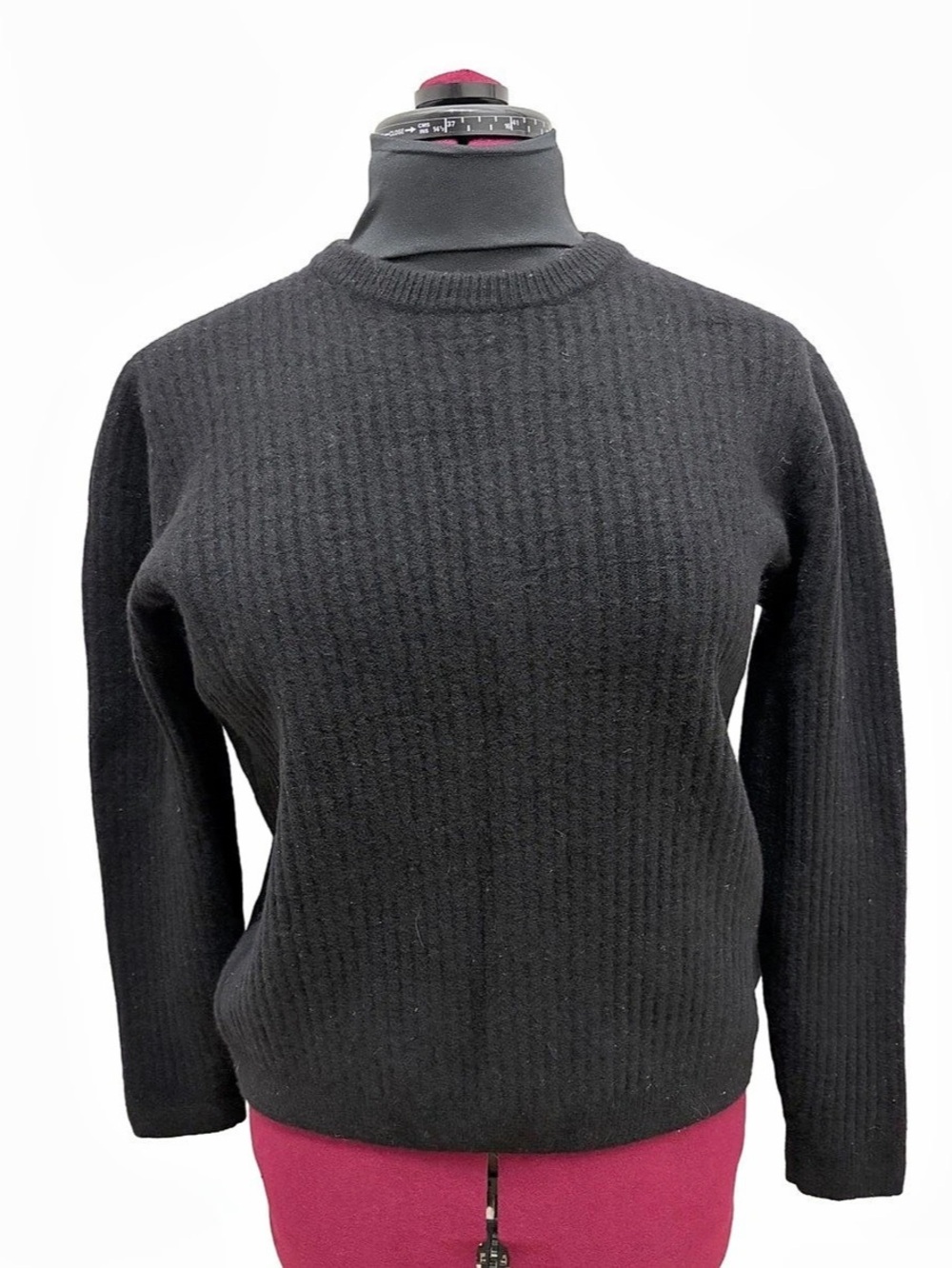 Jason Wu Ribbed Merino Wool & Cashmere Sweater - Large